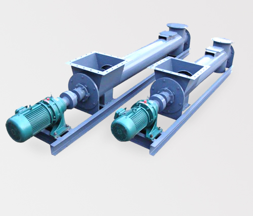 可水平、傾斜輸送粉末，可以按照用戶(hù)要求設(shè)計(jì)不同管徑、長(zhǎng)度